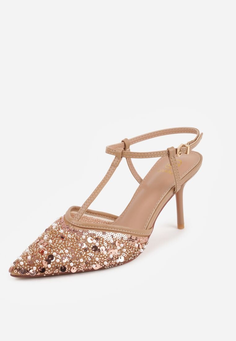 Sandale Bej închis 5