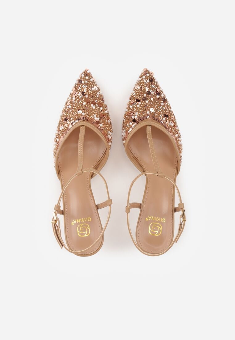 Sandale Bej închis 6