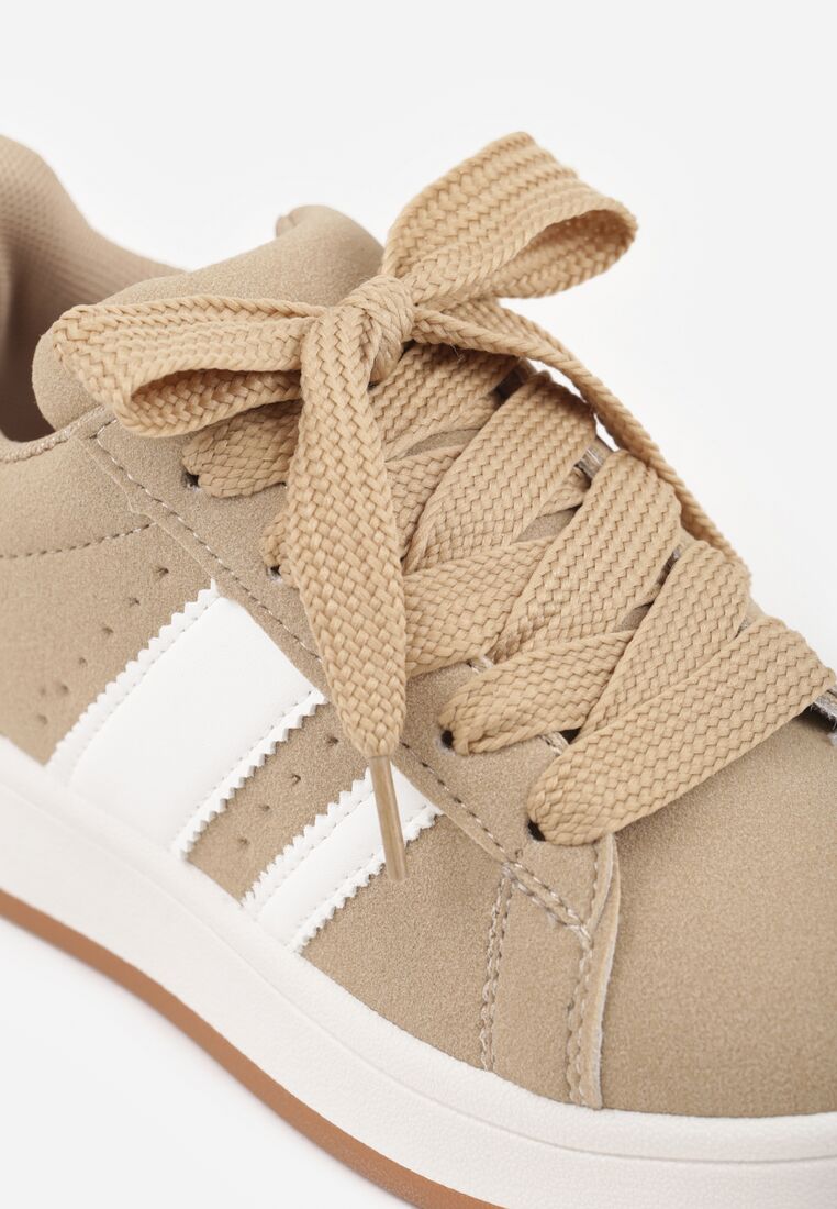 Pantofi sport Bej cu alb 5