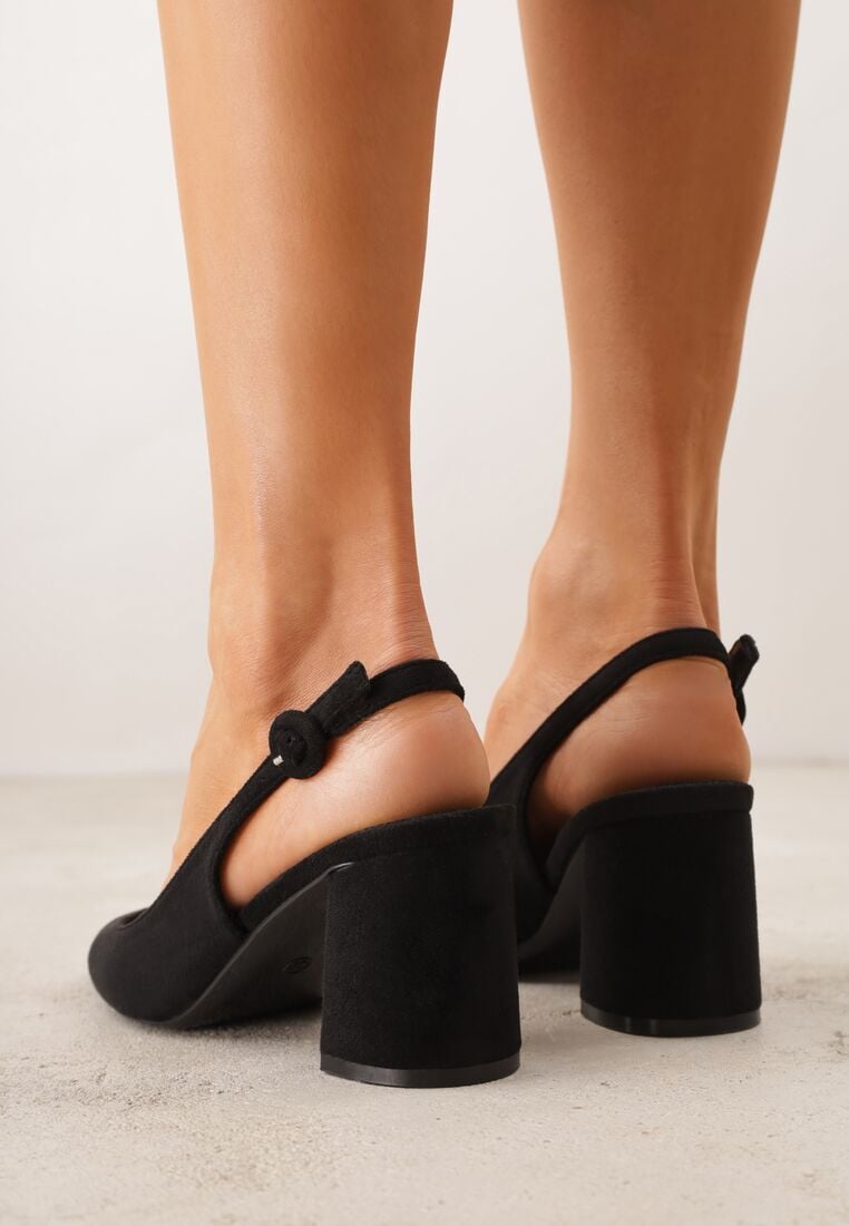 Pantofi cu toc Negri 3