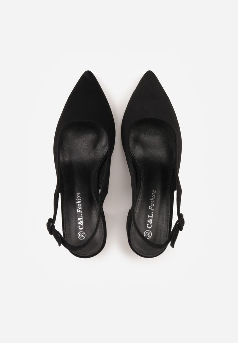 Pantofi cu toc Negri 6