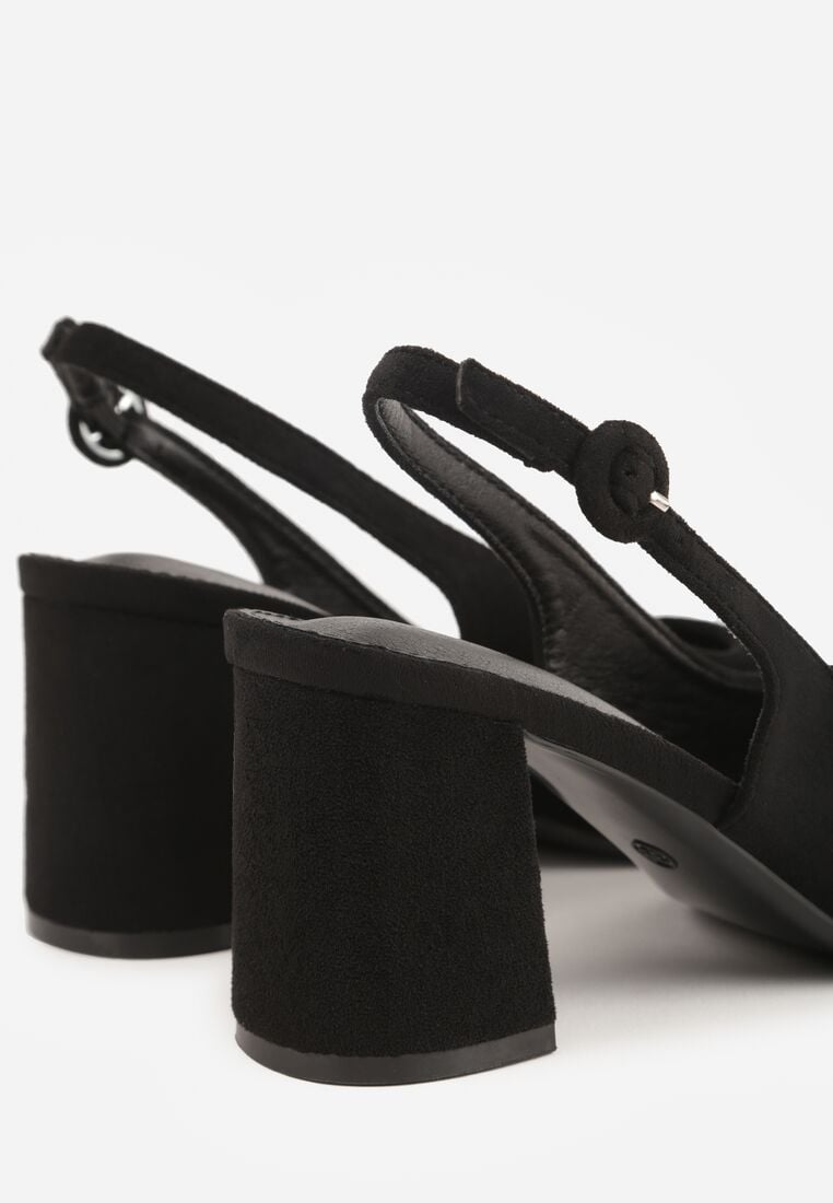 Pantofi cu toc Negri 8