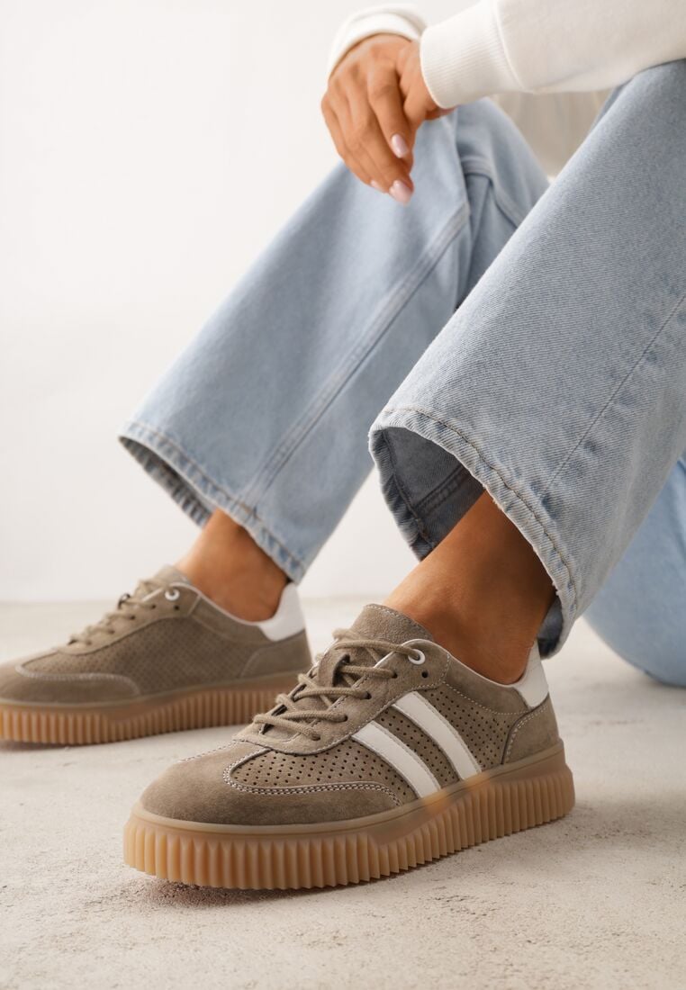 Sneakers Bej închis 2
