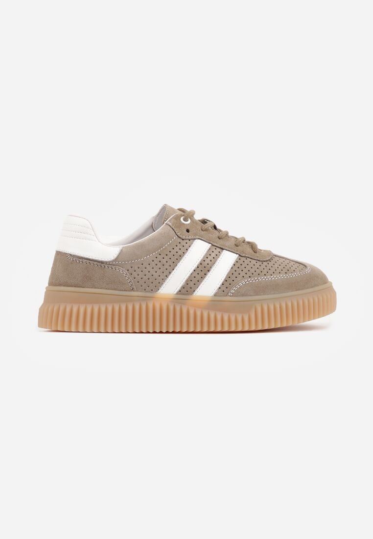Sneakers Bej închis 4