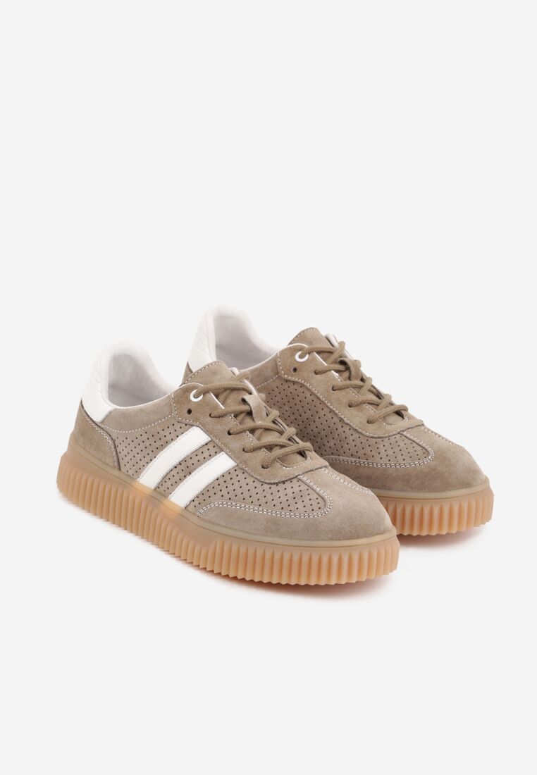 Sneakers Bej închis 5