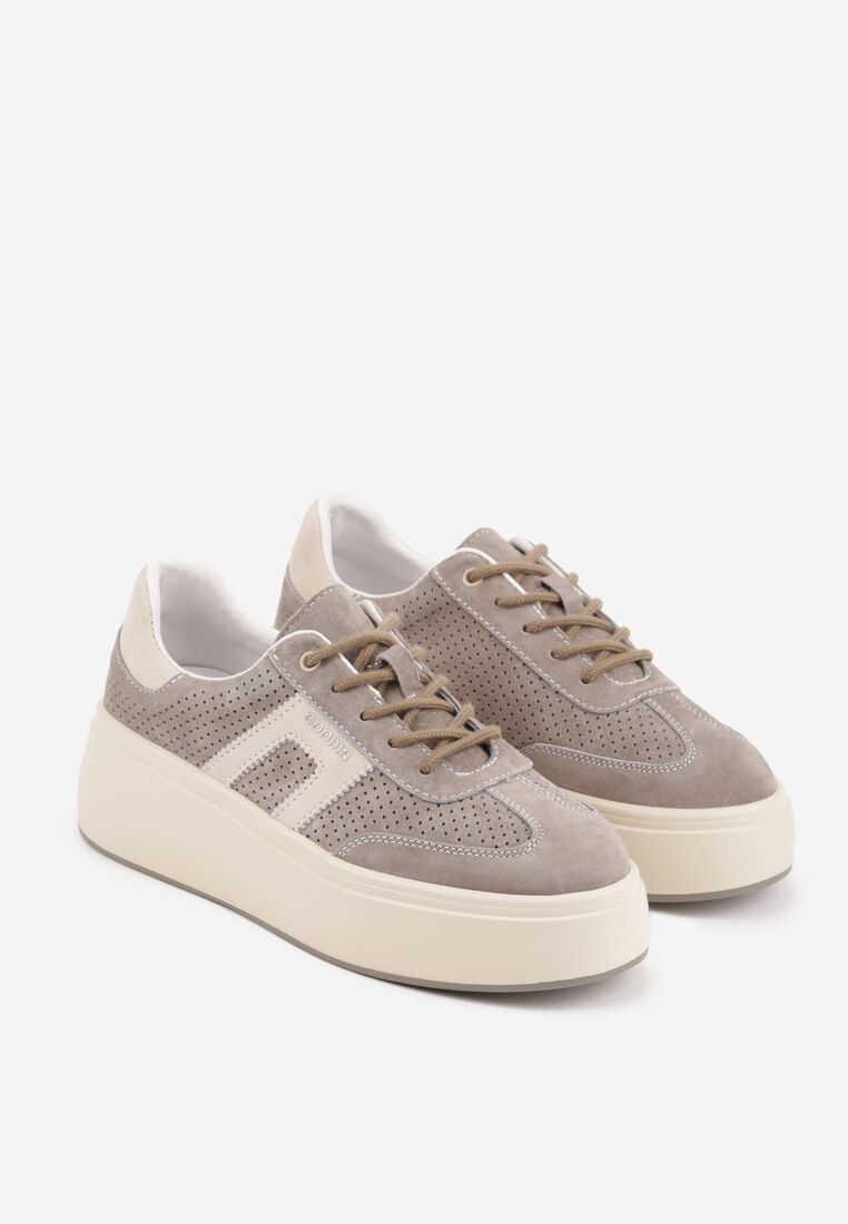 Sneakers Bej închis 5