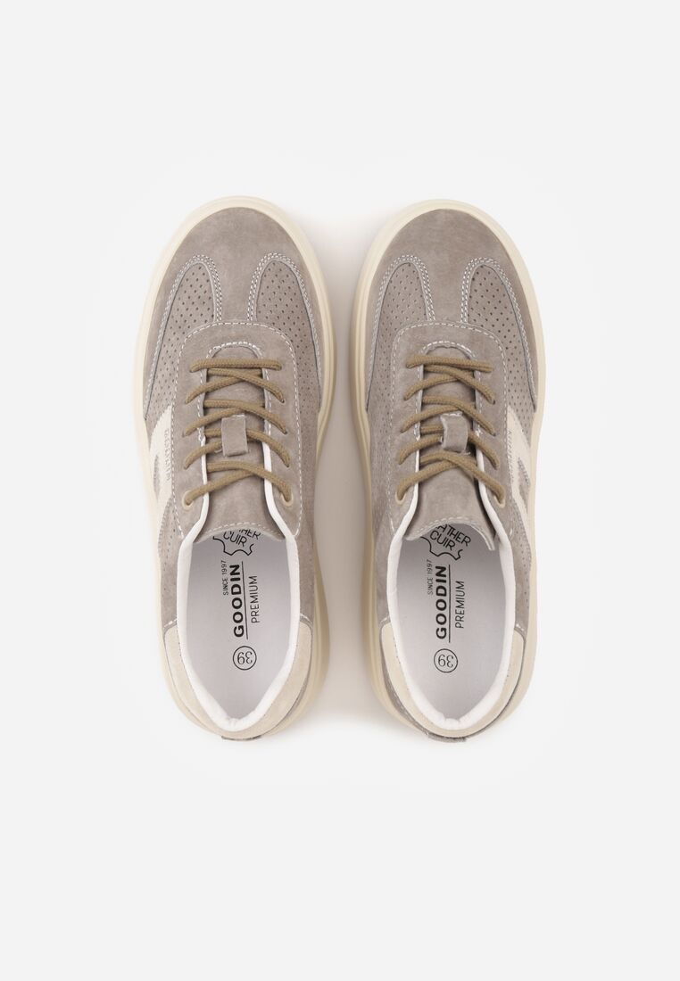 Sneakers Bej închis 6