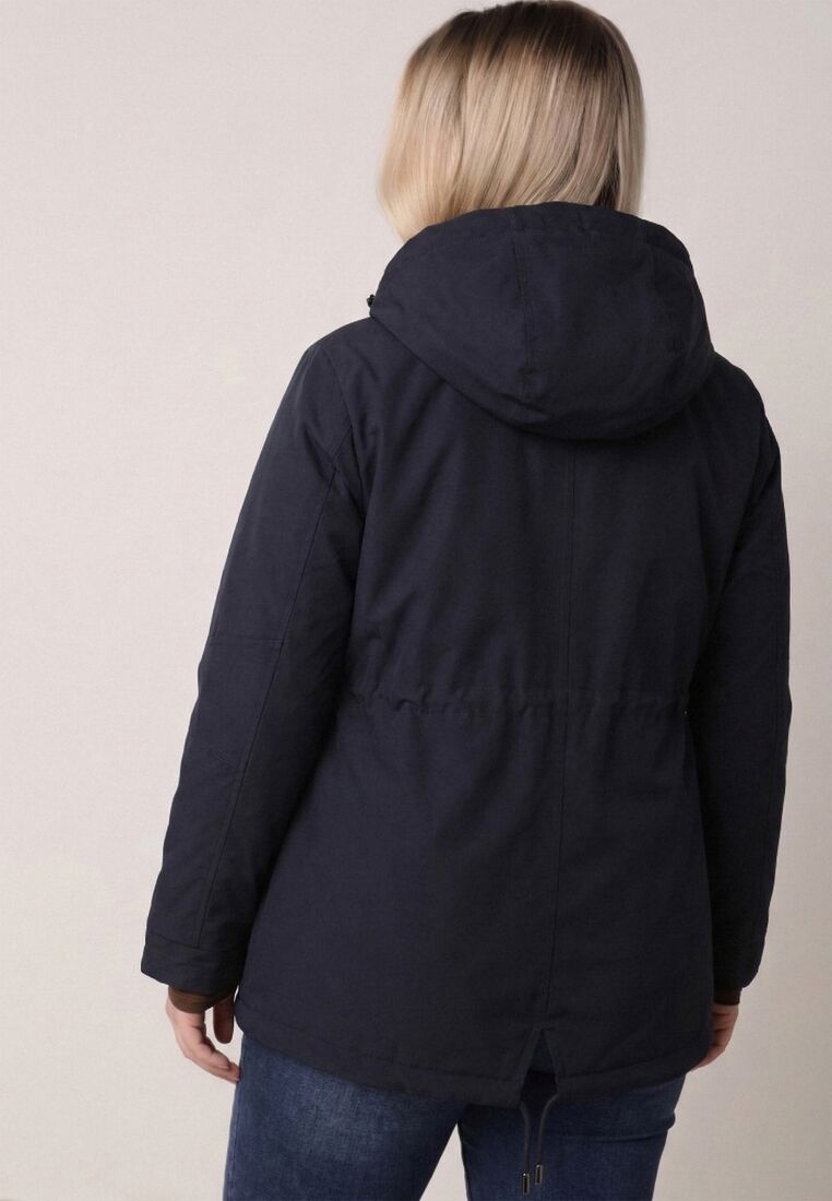 Geacă Bleumarin cu verde 3