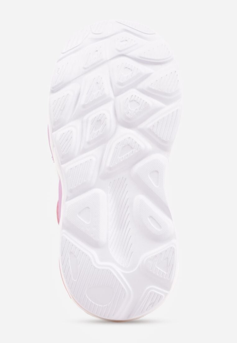 Różowe Buty Sportowe z Podeszwą LED i Zapięciem na Rzep Zidele 4