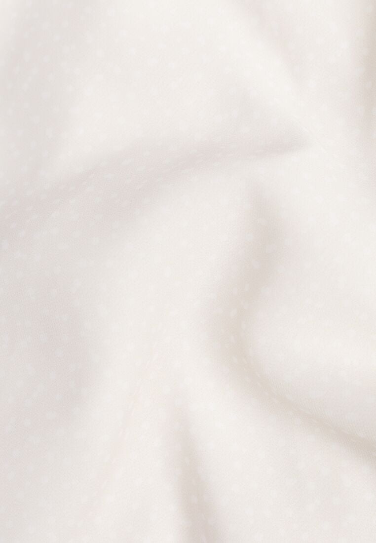 Beżowa Rozkloszowana Sukienka Vices z Bufiastymi Rękawami Eriane 8