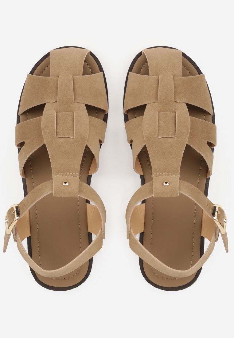 Sandale Bej închis 6
