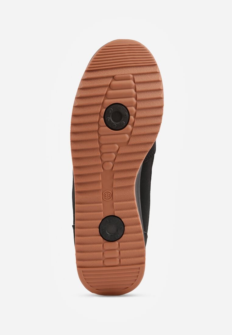 Sneakers Negru cu maro 7