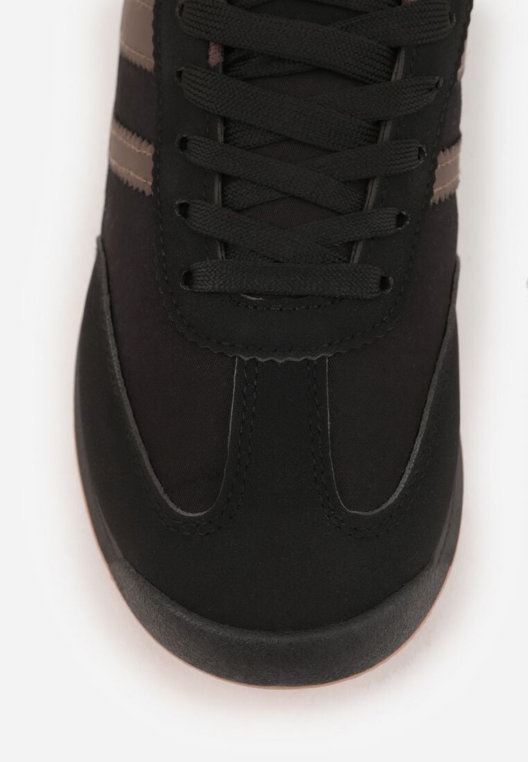 Sneakers Negru cu maro 9