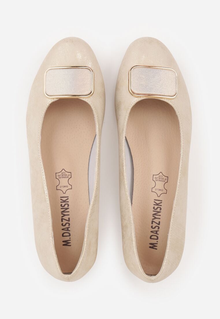 Pantofi cu toc Aurii 6