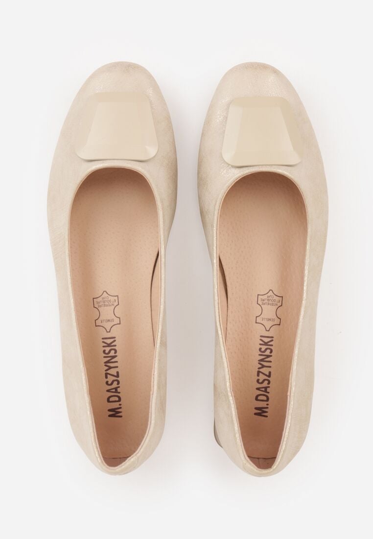 Pantofi cu toc Aurii 6