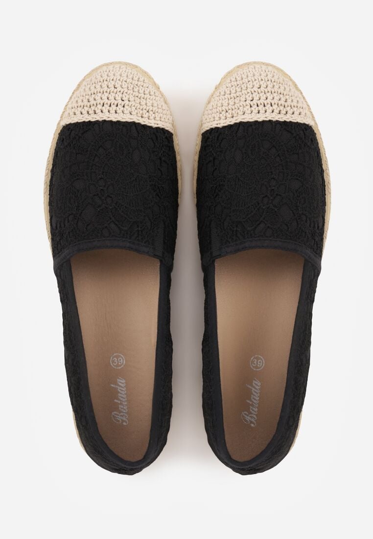 Espadrile Negre 6