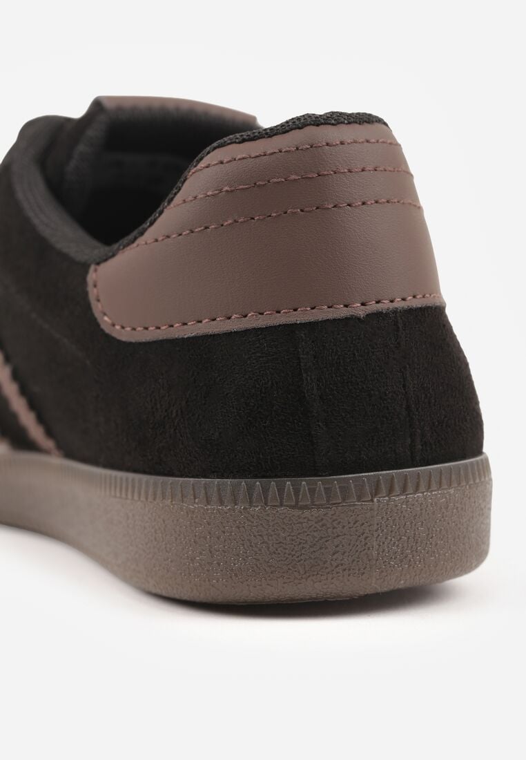 Sneakers Negru cu maro 9