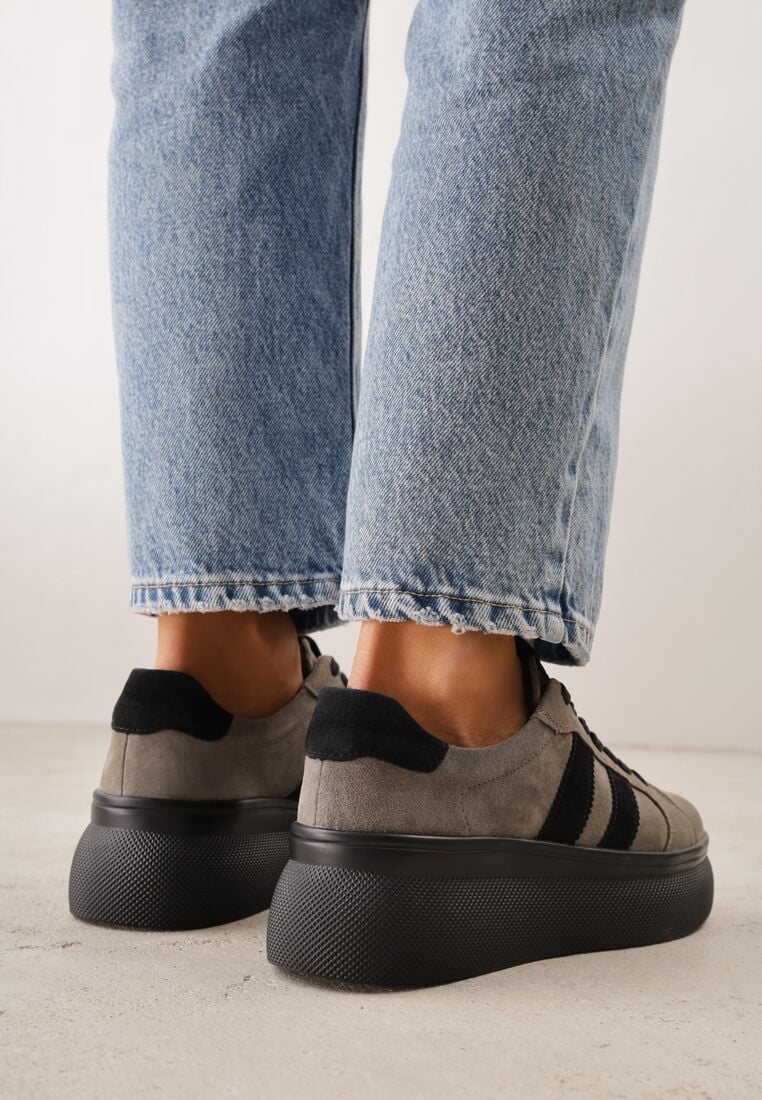 Sneakers Bej închis 3