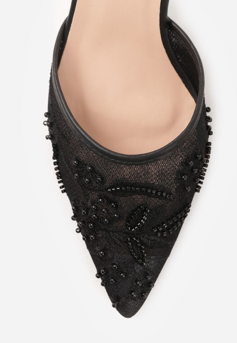 Pantofi cu toc Negri 8