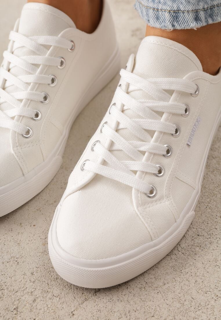 Teniși înalți Albi 3