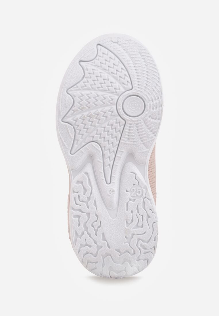 Różowe Wsuwane Buty Sportowe Sneakersy z Siateczkową Cholewką Phalisise 4