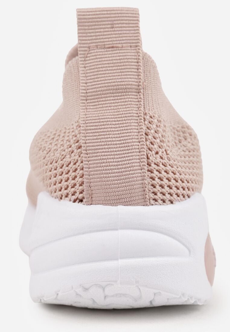 Różowe Wsuwane Buty Sportowe Sneakersy z Siateczkową Cholewką Phalisise 6