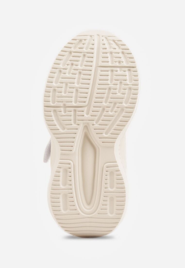 Beżowe Buty Sportowe Sneakersy Typu Chunky na Grubej Podeszwie Kimonos 4