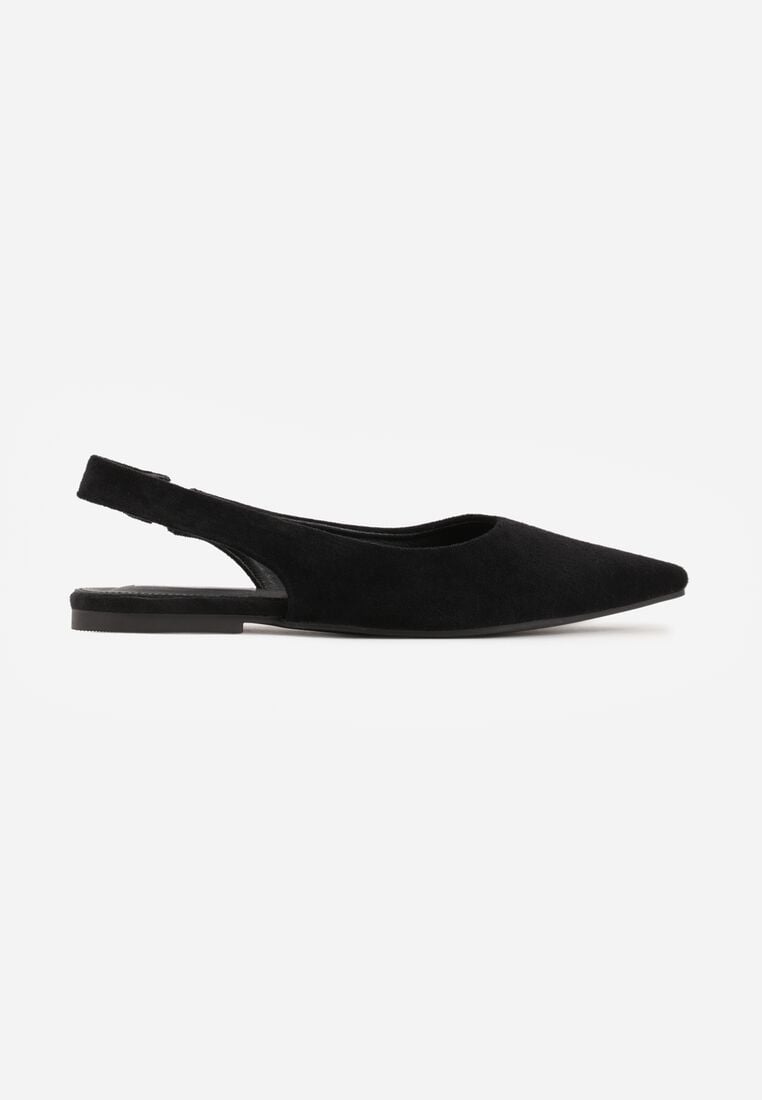 Czarne Balerinki w Stylu Slingback Adriame 4