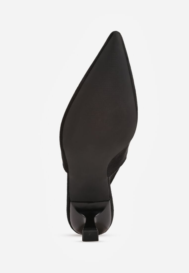 Pantofi cu toc Negri 7