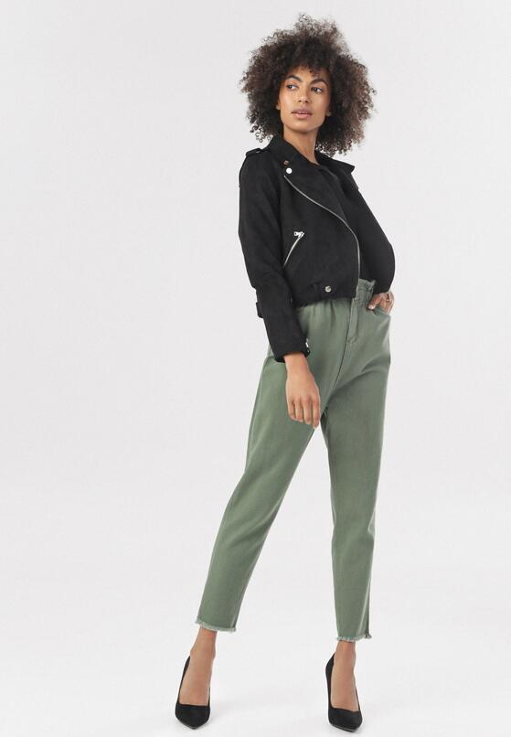 Khaki Spodnie Paper Bag Periris 2