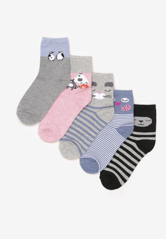 5-pack Mix kolorów Skarpety Lilinney 2
