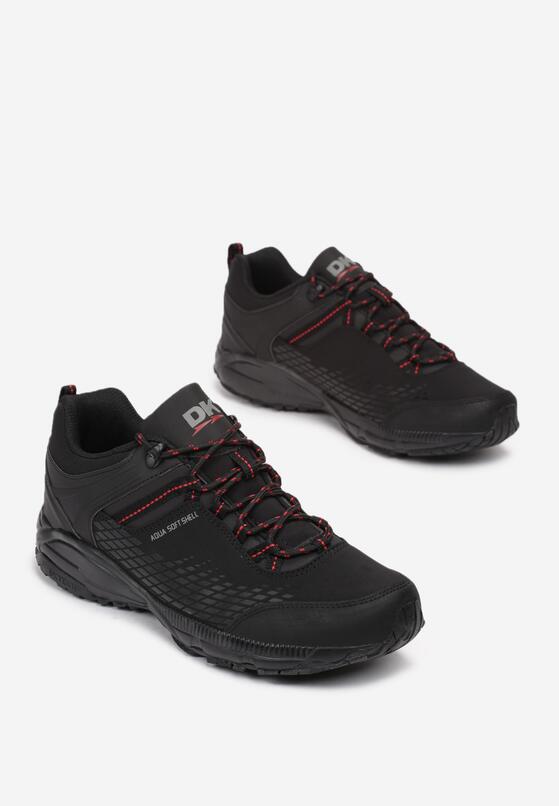 Czarno-Czerwone Buty Sportowe Drenyss 2