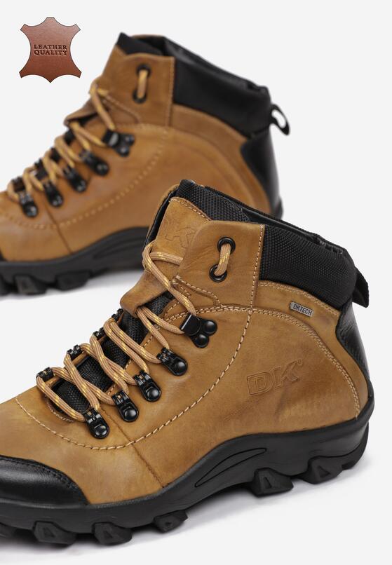 Camelowe Skórzane Buty Trekkingowe Lynnnore 3