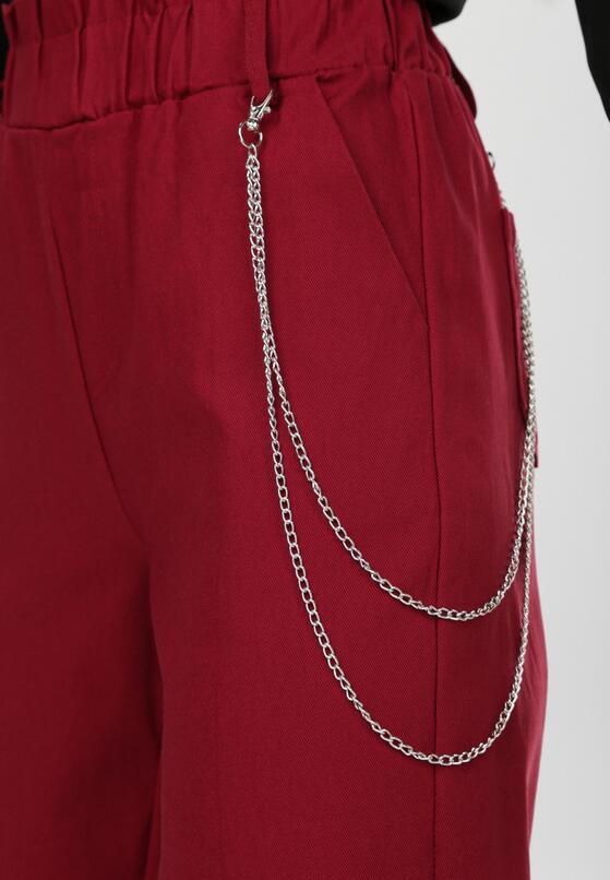 Bordowe Spodnie Sweetpearl 4