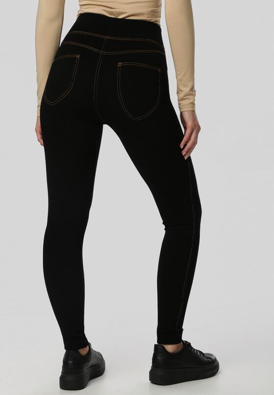 Czarne Legginsy Aene 3
