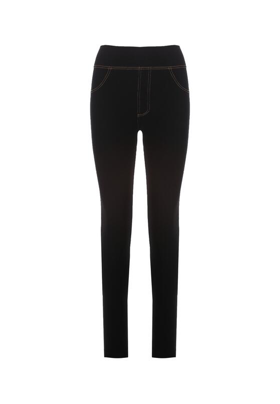Czarne Legginsy Aene 6