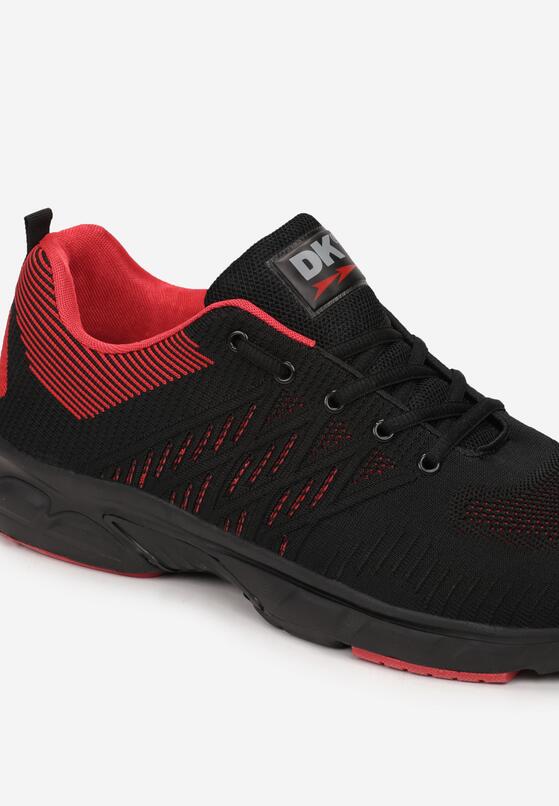 Czarno-Czerwone Buty Sportowe Arriedine 4