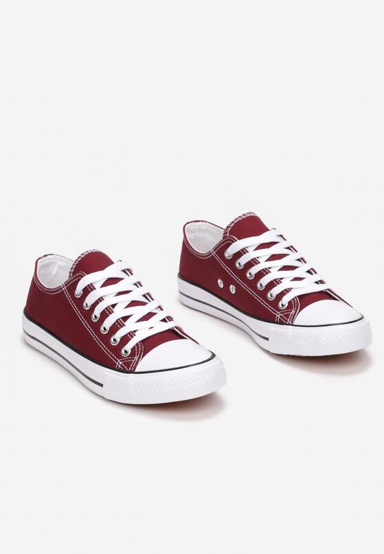 Bordowe Trampki Rharanin 4