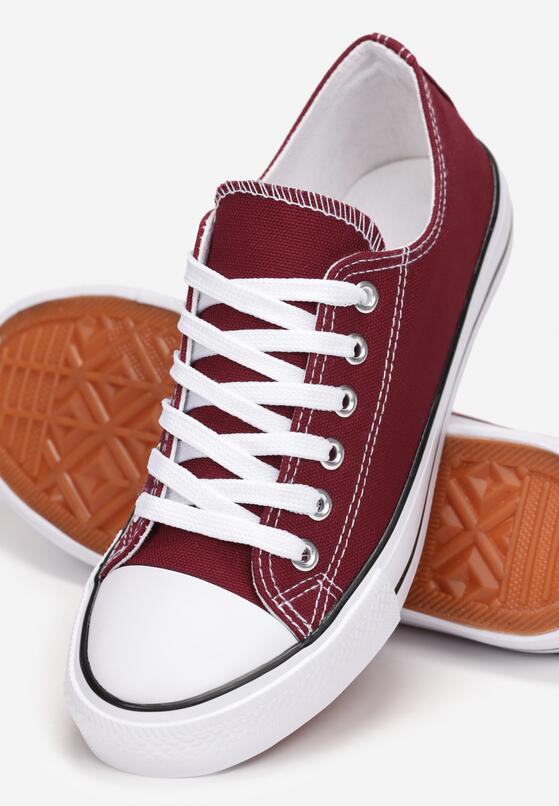 Bordowe Trampki Rharanin 5
