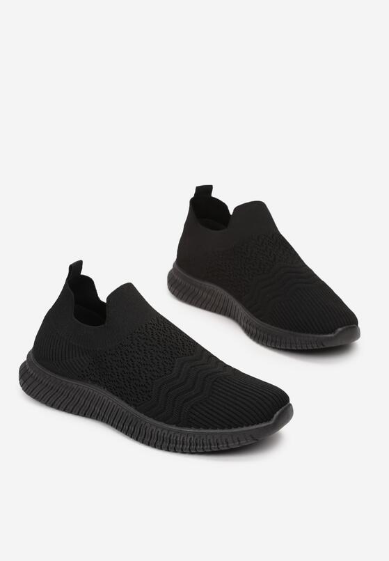 Czarne Buty Sportowe Leucyse 4