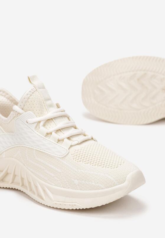 Beżowe Buty Sportowe Thalousa 5