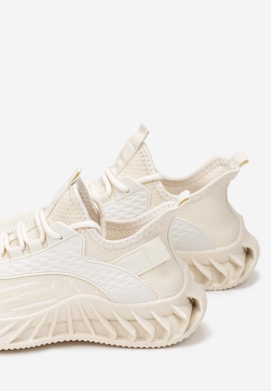 Beżowe Buty Sportowe Thalousa 6