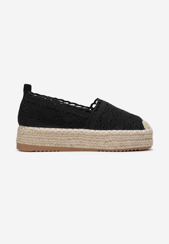 Czarne Espadryle Antyne 3