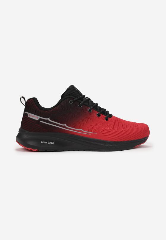 Czerwono-Czarne Buty Sportowe Thaeleis 1