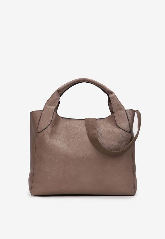 Ciemnobeżowa Torebka Dolmi 2