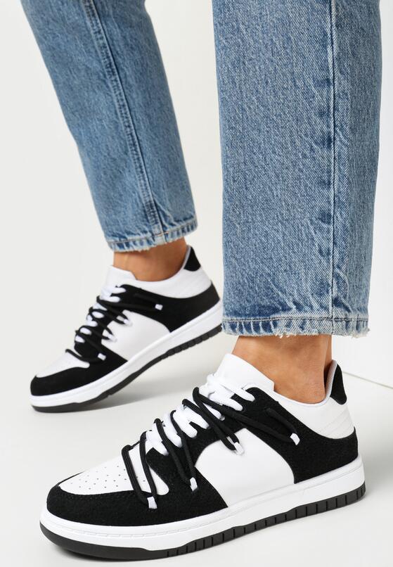 Biało-Czarne Buty Sportowe Lucila 2