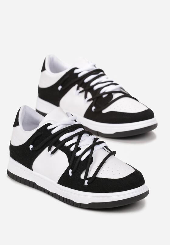 Biało-Czarne Buty Sportowe Lucila 4