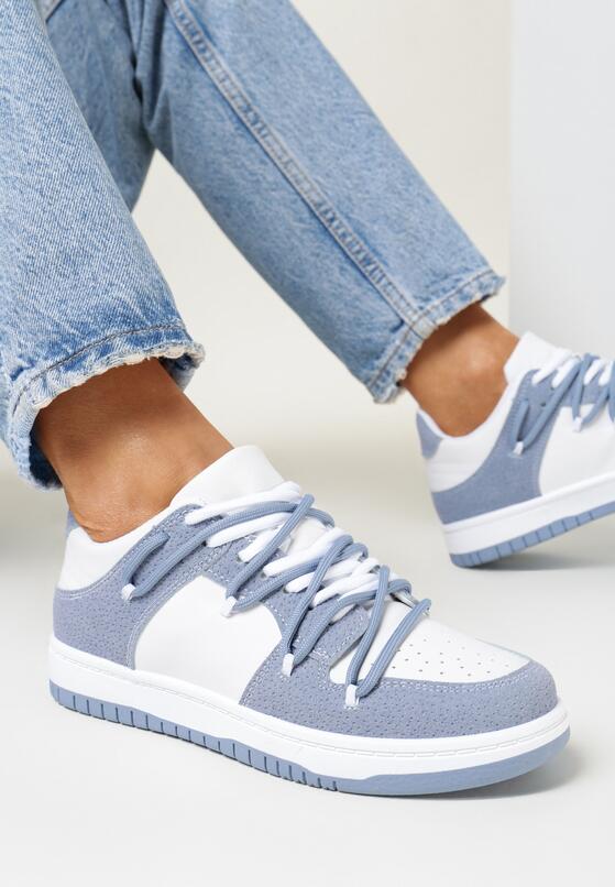 Biało-Niebieskie Buty Sportowe Lucila 1