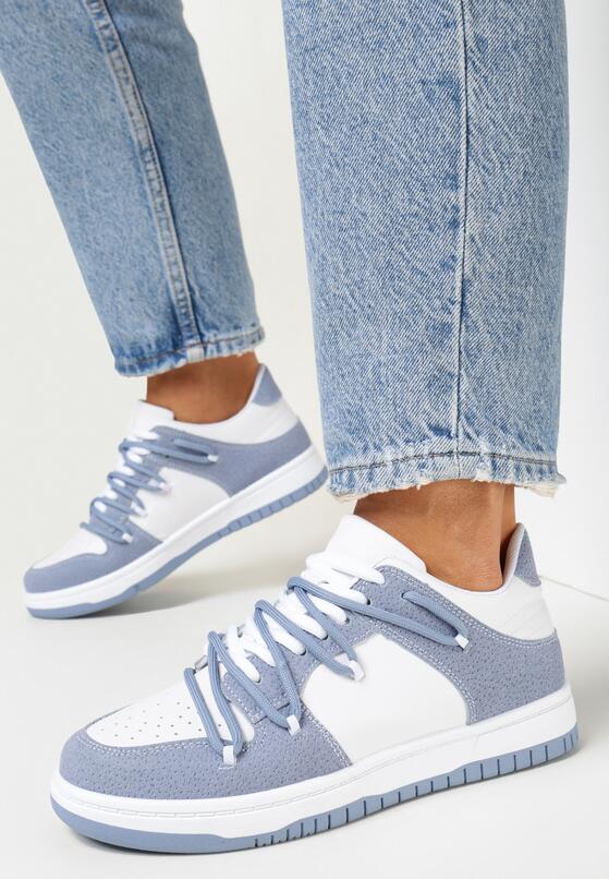 Biało-Niebieskie Buty Sportowe Lucila 2