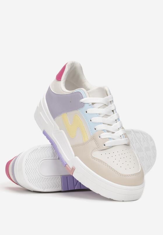 Beżowe Sneakersy Leorley 4